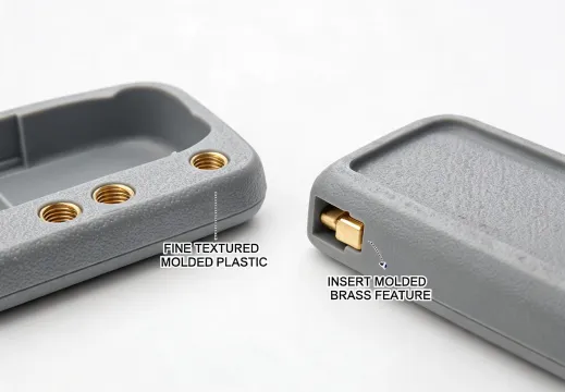 Electronics molded enclosure