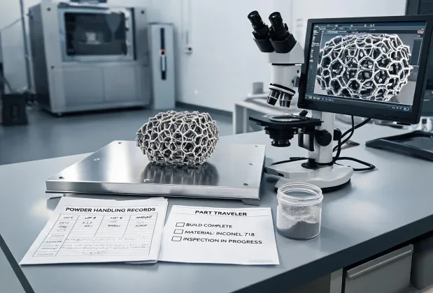 Additive manufacturing part qualification